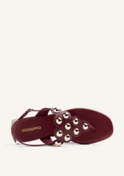 SANDALIAS PIEL TACHAS KADUNA