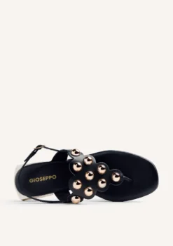 SANDALIAS PIEL TACHAS KADUNA
