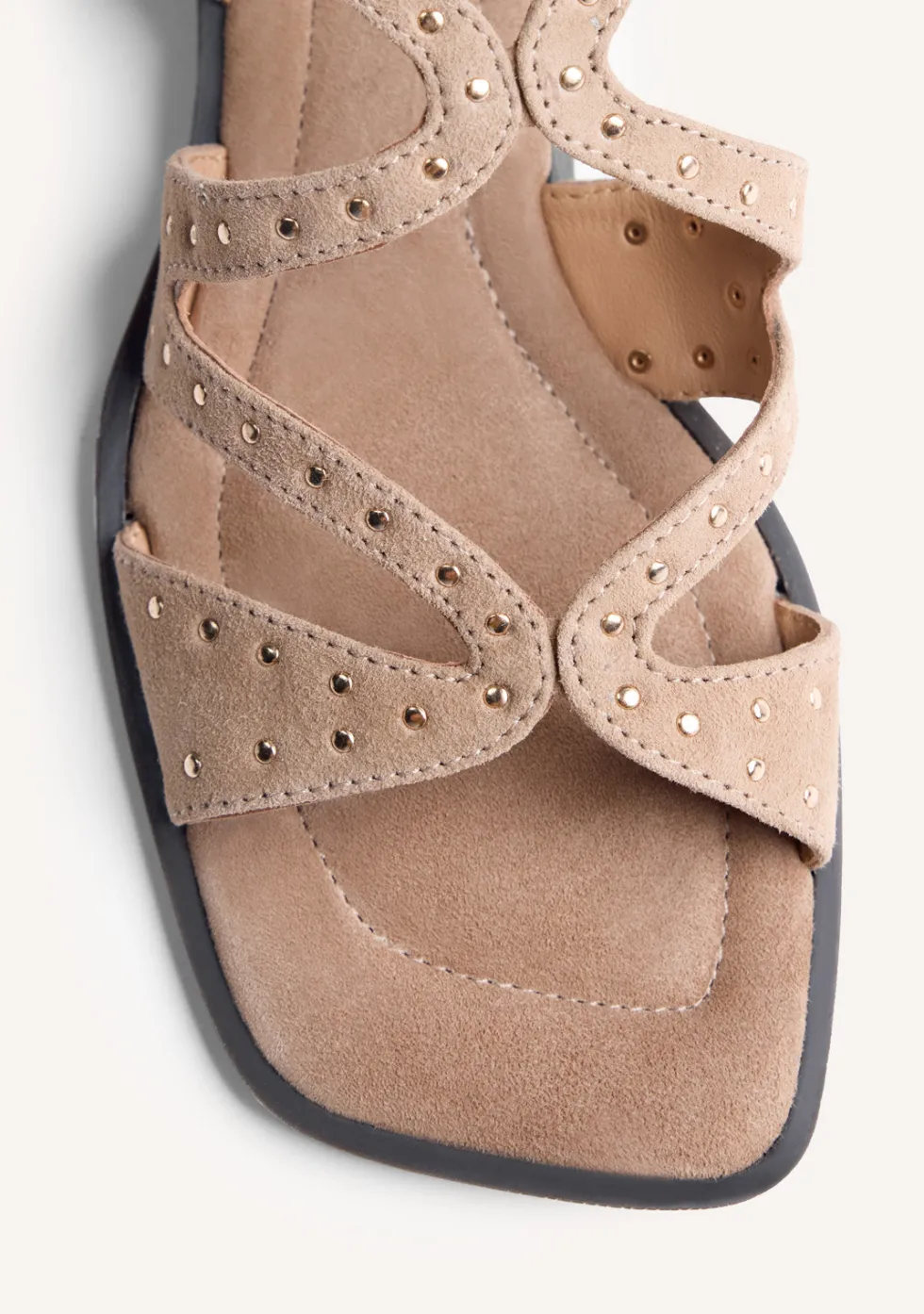 SANDALIAS PIEL TACHAS URBANK