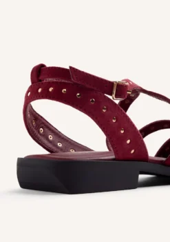 SANDALIAS PIEL TACHAS URBANK