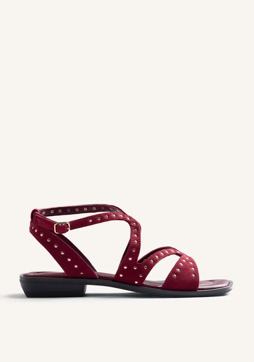 SANDALIAS PIEL TACHAS URBANK