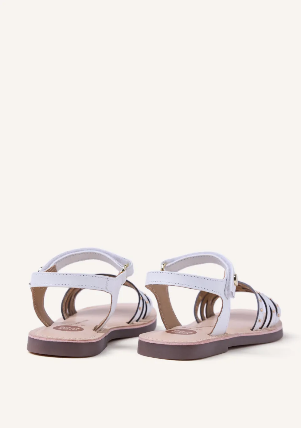SANDALIAS PIEL TACHAS YSTAD