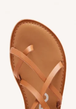 SANDALIAS PIEL TIRAS LUSSAT
