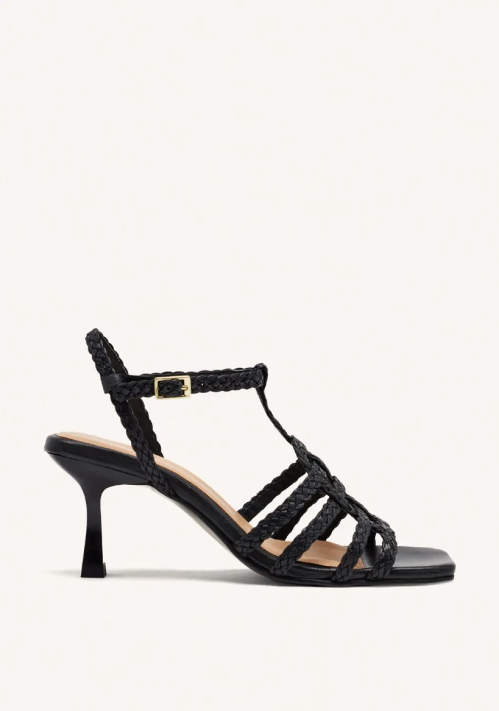 SANDALIAS PIEL TRENZADA