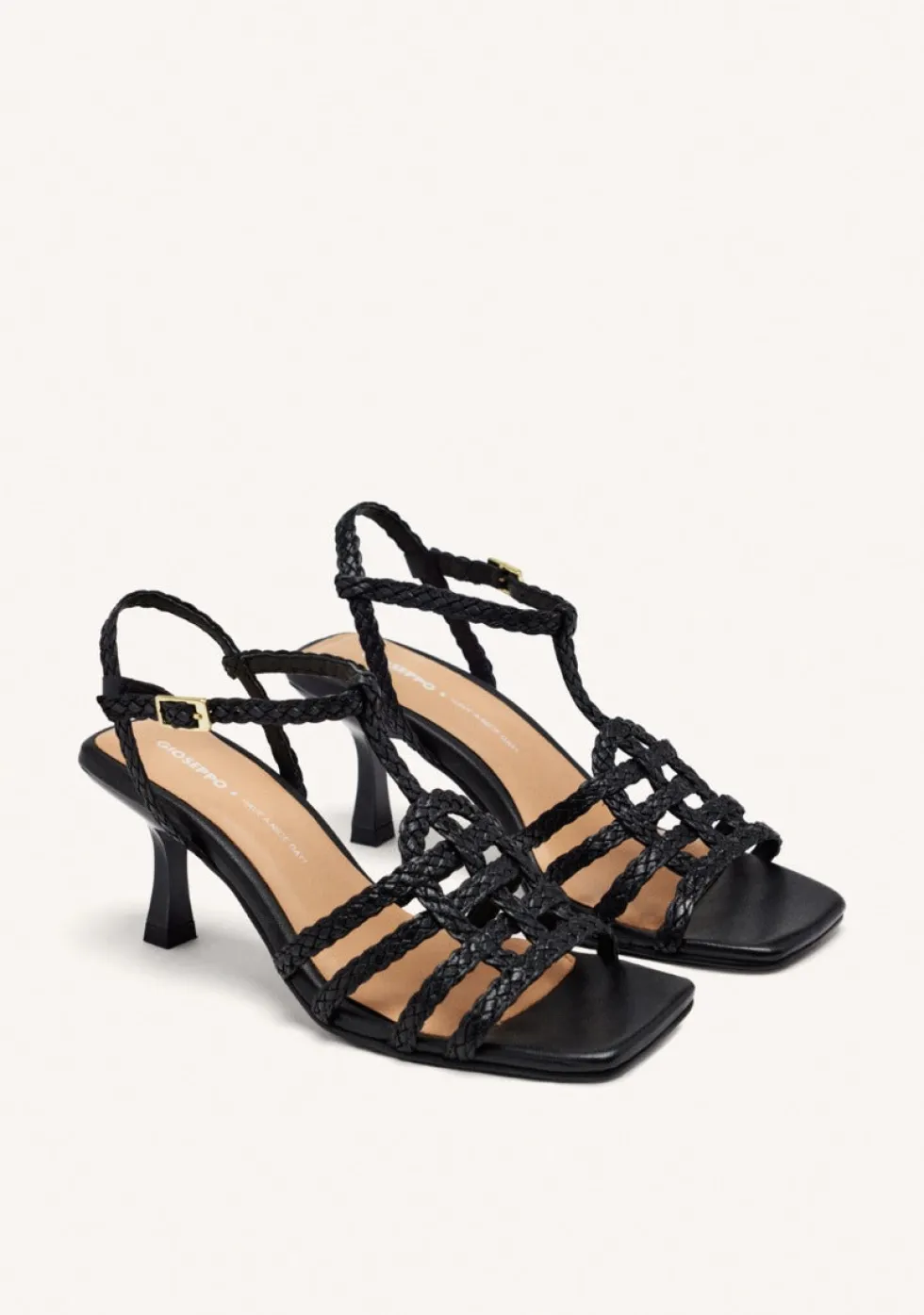 SANDALIAS PIEL TRENZADA