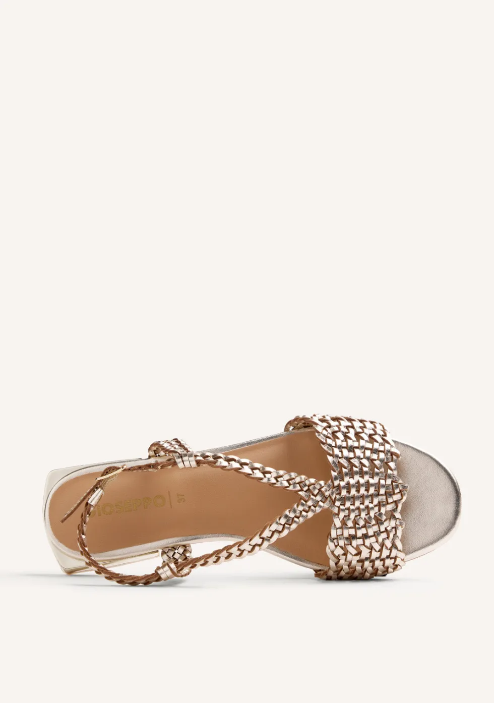 SANDALIAS PIEL TRENZADA KITUNDA