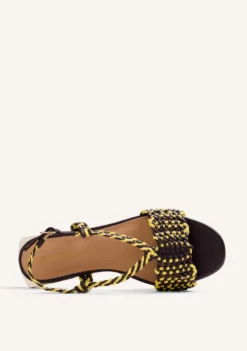 SANDALIAS PIEL TRENZADA LODWAR