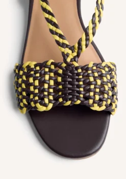 SANDALIAS PIEL TRENZADA LODWAR