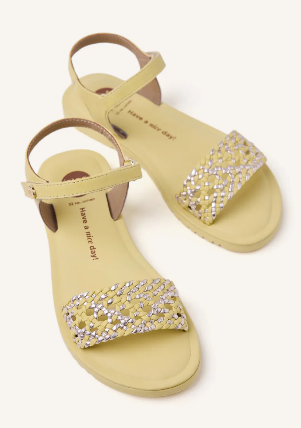 SANDALIAS PIEL TRENZADA MAHIU