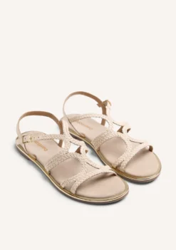 SANDALIAS PIEL TRENZADA NEKUBU