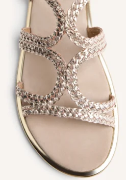 SANDALIAS PIEL TRENZADA NEKUBU