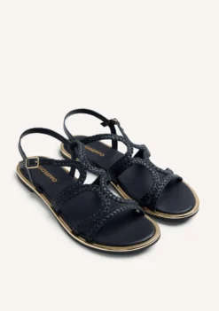SANDALIAS PIEL TRENZADA NEKUBU
