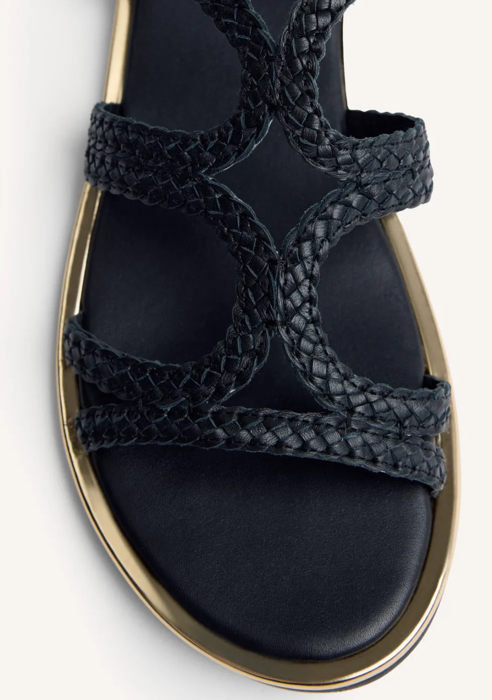 SANDALIAS PIEL TRENZADA NEKUBU