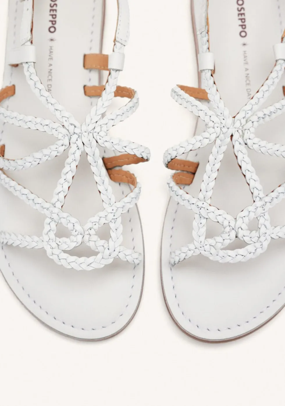 SANDALIAS PIEL TRENZADA ORLAND