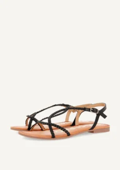 SANDALIAS PIEL TRENZADA OSSIAN