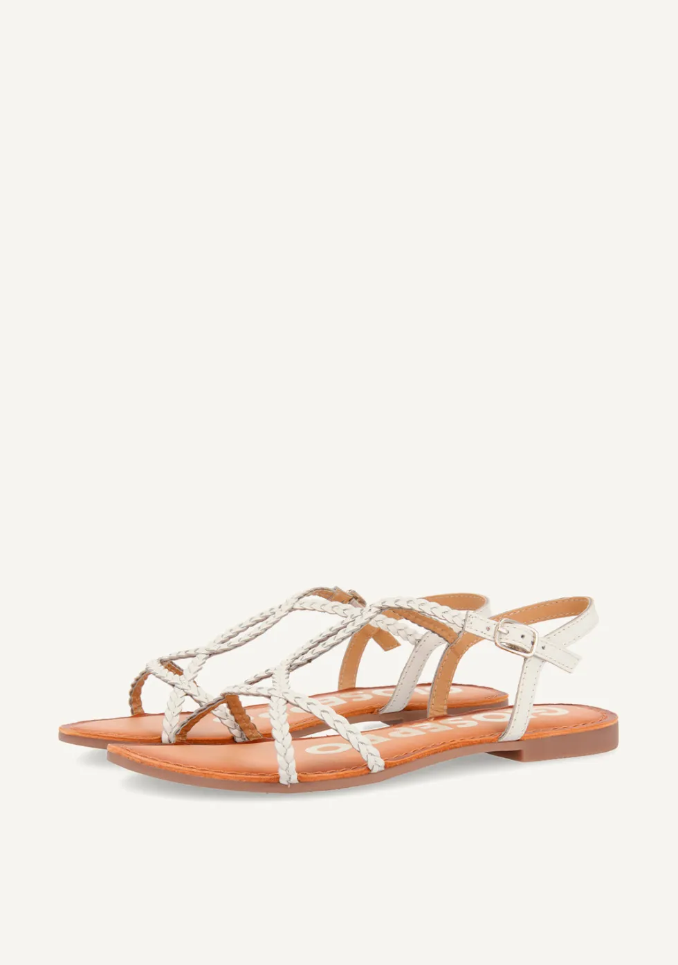 SANDALIAS PIEL TRENZADA OSSIAN