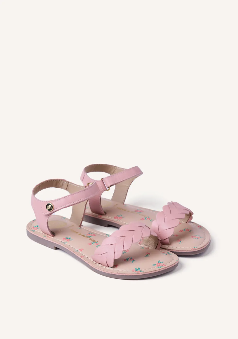 SANDALIAS PIEL TRENZADA PASMAN