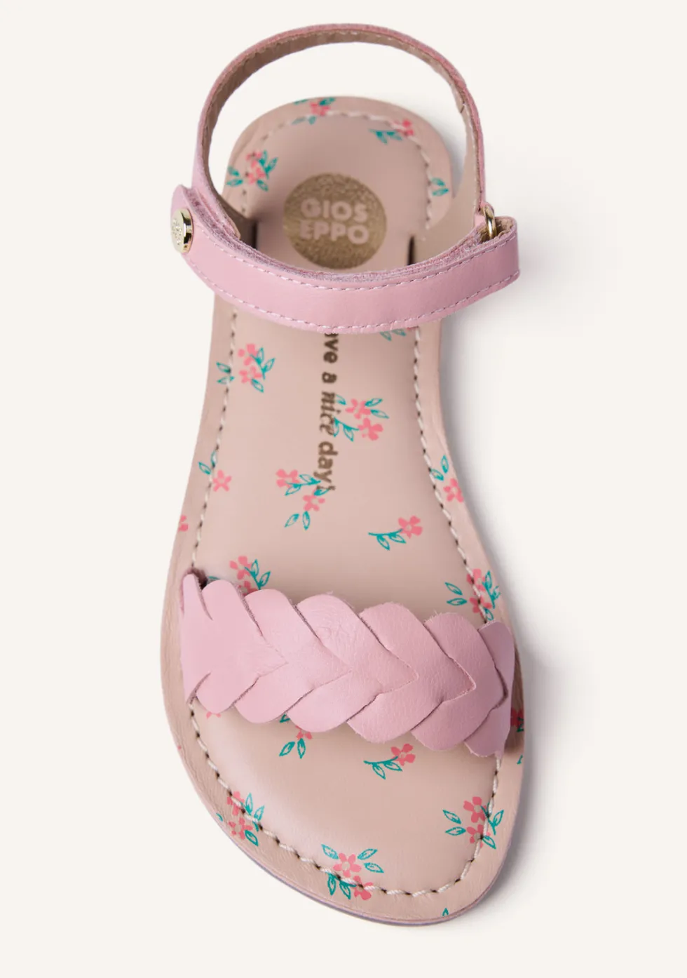 SANDALIAS PIEL TRENZADA PASMAN
