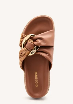 SANDALIAS PIEL Y RAFIA TISBURY