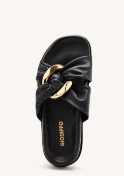 SANDALIAS PIEL Y RAFIA TISBURY