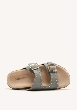 SANDALIAS TACHAS PIEL STELLA
