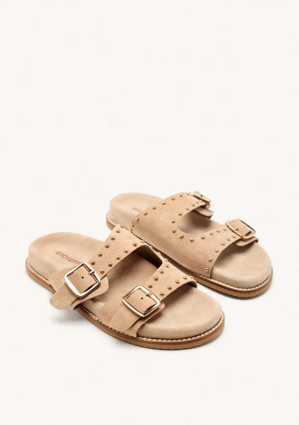 SANDALIAS TACHAS PIEL STELLA