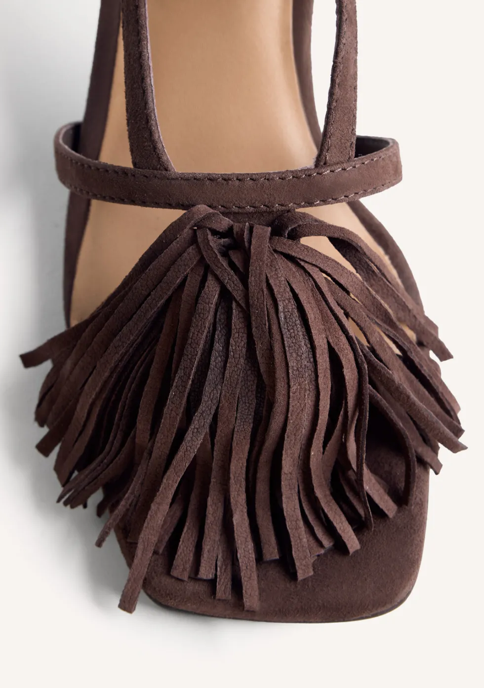 SANDALIAS TACÓN PIEL FLECOS LUKAC