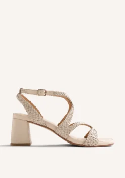 SANDALIAS TACÓN PIEL MOHORO