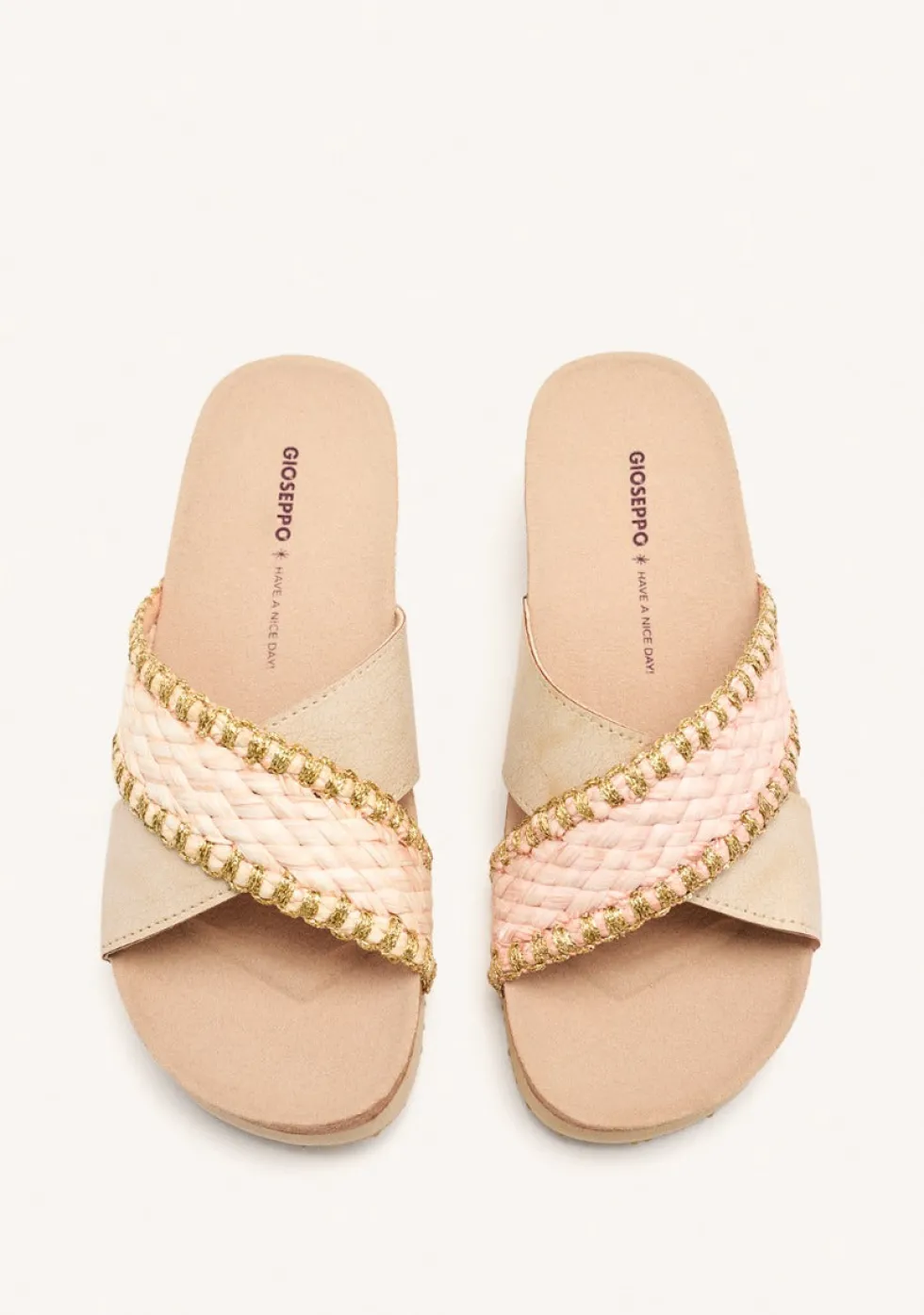 SANDALIAS TRENZADO CUÑA OMA