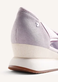 ZAPATILLAS ABIERTAS PIEL Y REJILLA CUÑA TUHELJ