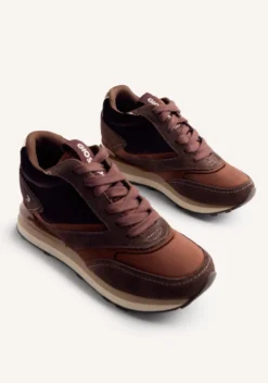 ZAPATILLAS ATERCIOPELADAS PIEL CUÑA LANDFALL