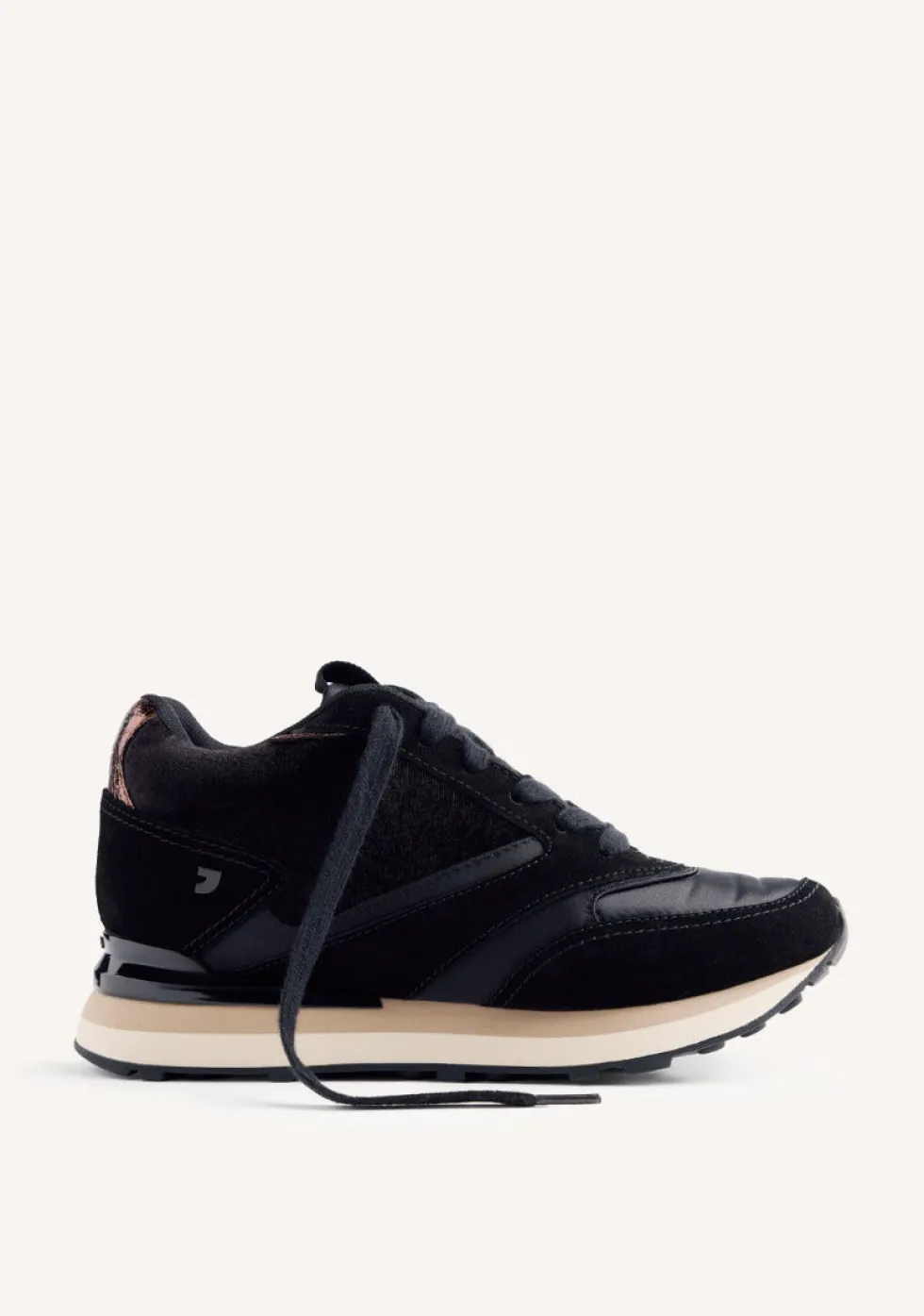 ZAPATILLAS ATERCIOPELADAS PIEL CUÑA LANDFALL