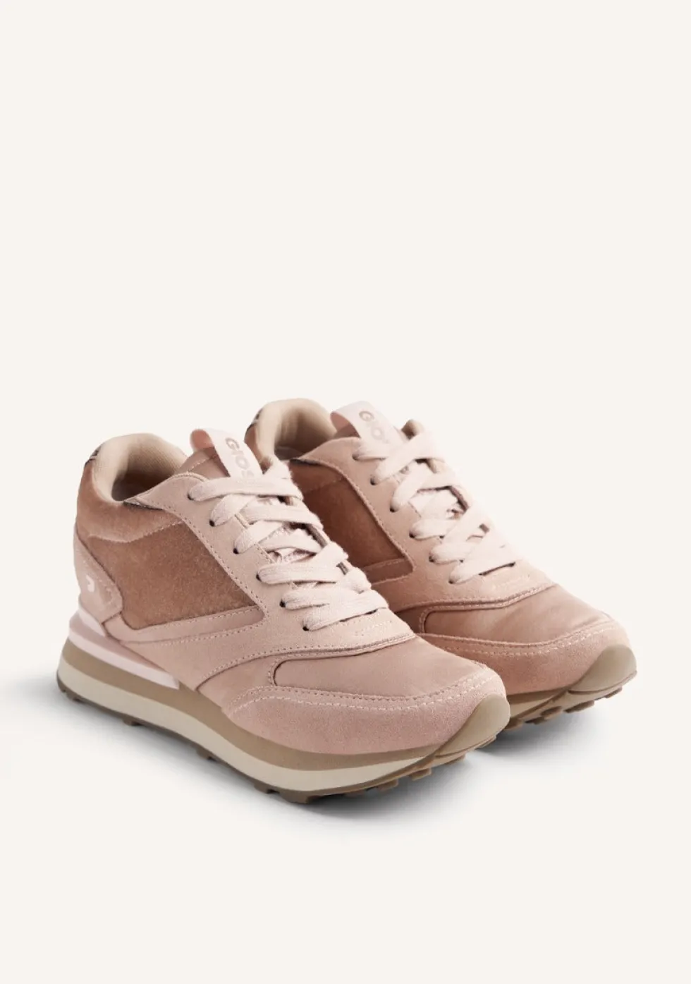 ZAPATILLAS ATERCIOPELADAS PIEL CUÑA LANDFALL