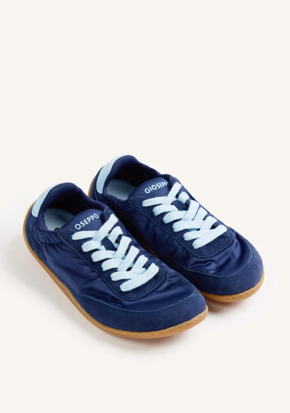 ZAPATILLAS BAREFOOT AZUL MARINO PIEL
