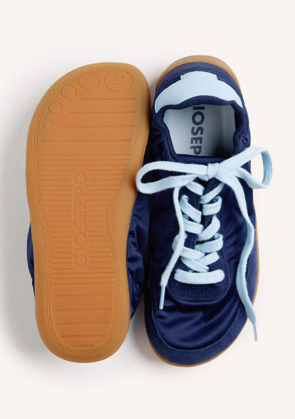 ZAPATILLAS BAREFOOT AZUL MARINO PIEL