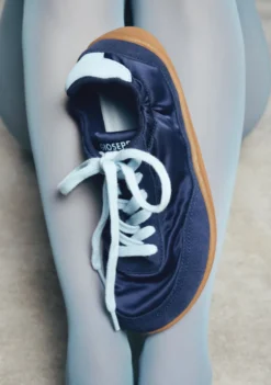 ZAPATILLAS BAREFOOT AZUL MARINO PIEL