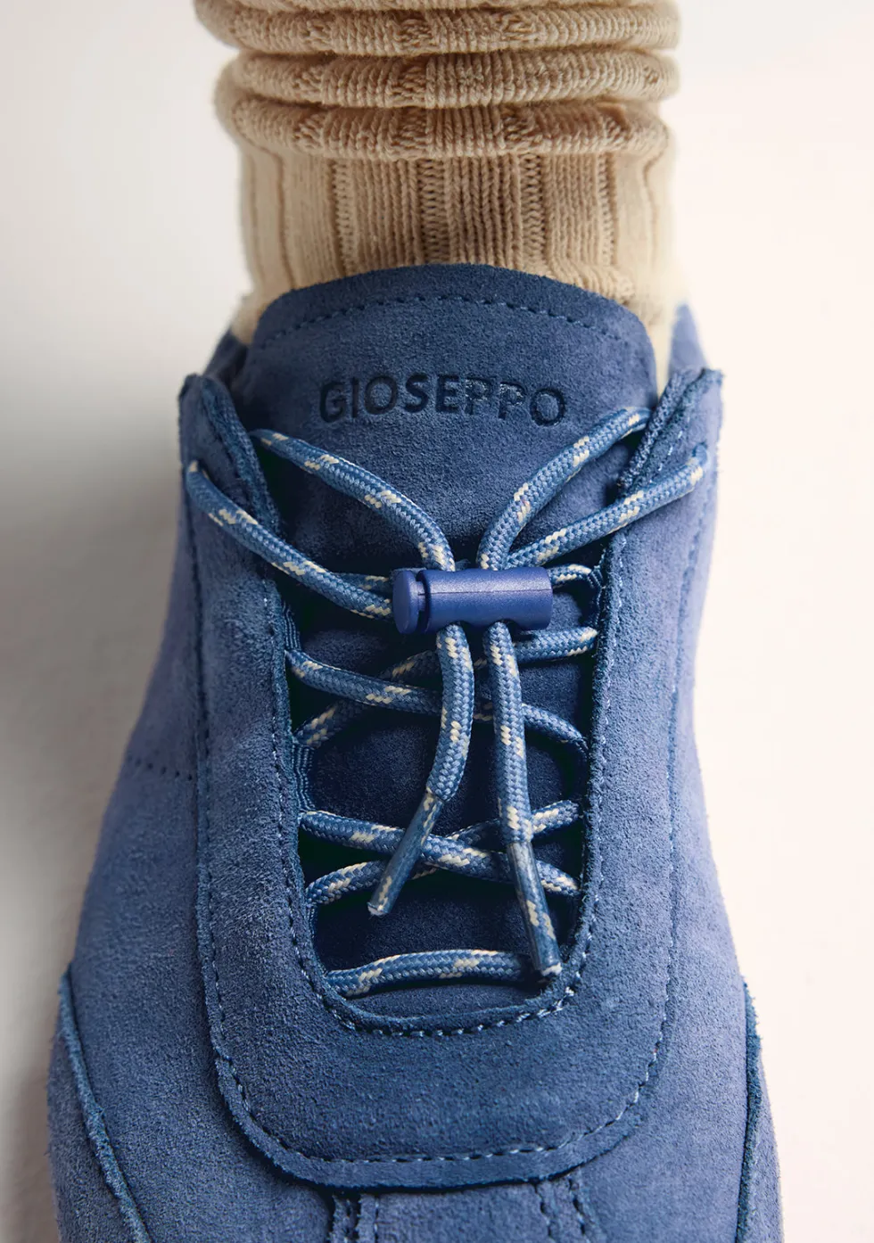 ZAPATILLAS BAREFOOT AZUL PIEL SERRAJE