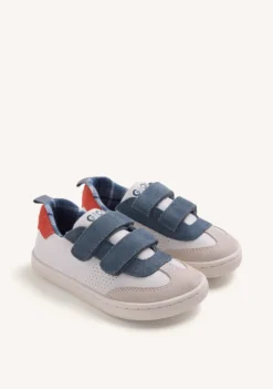 ZAPATILLAS BAREFOOT AZUL PIEL