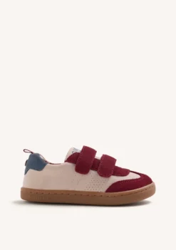 ZAPATILLAS BAREFOOT BURDEOS PIEL