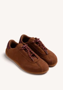 ZAPATILLAS BAREFOOT MARRÓN PIEL SERRAJE