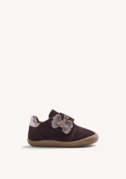 ZAPATILLAS BAREFOOT MARRÓN PIEL BRILLO