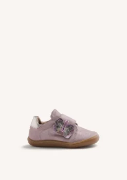 ZAPATILLAS BAREFOOT ROSA PIEL BRILLO