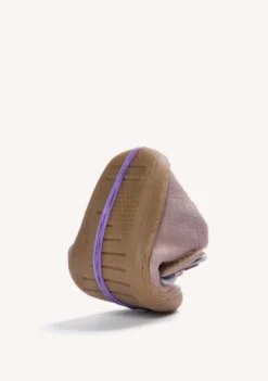 ZAPATILLAS BAREFOOT ROSA PIEL BRILLO