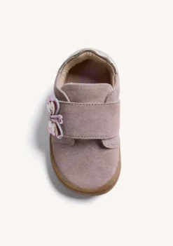 ZAPATILLAS BAREFOOT ROSA PIEL BRILLO