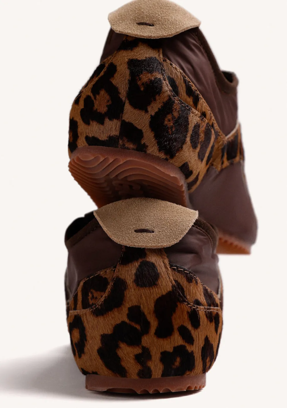 ZAPATILLAS ESTAMPADO ANIMAL PIEL Y NYLON
