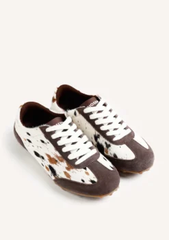 ZAPATILLAS ESTAMPADO ANIMAL PIEL Y NYLON