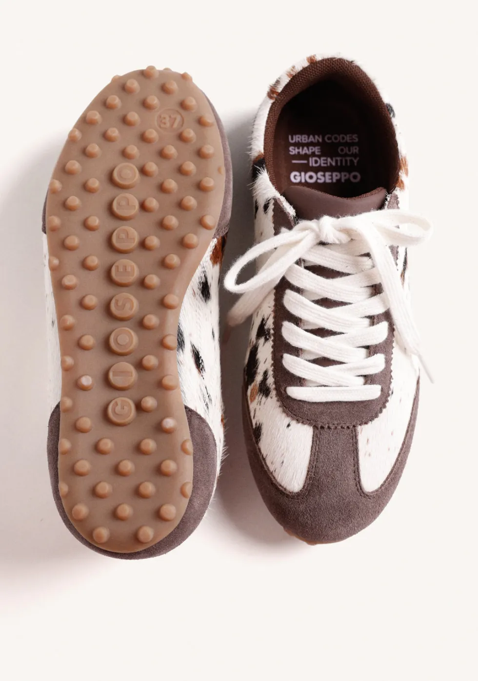 ZAPATILLAS ESTAMPADO ANIMAL PIEL Y NYLON
