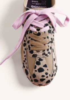 ZAPATILLAS ESTAMPADO ANIMAL PIEL Y NYLON