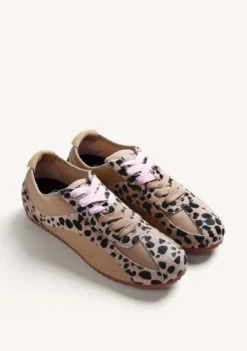 ZAPATILLAS ESTAMPADO ANIMAL PIEL Y NYLON