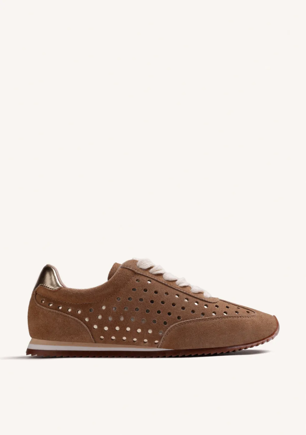 ZAPATILLAS MARRÓN PIEL BRILLO